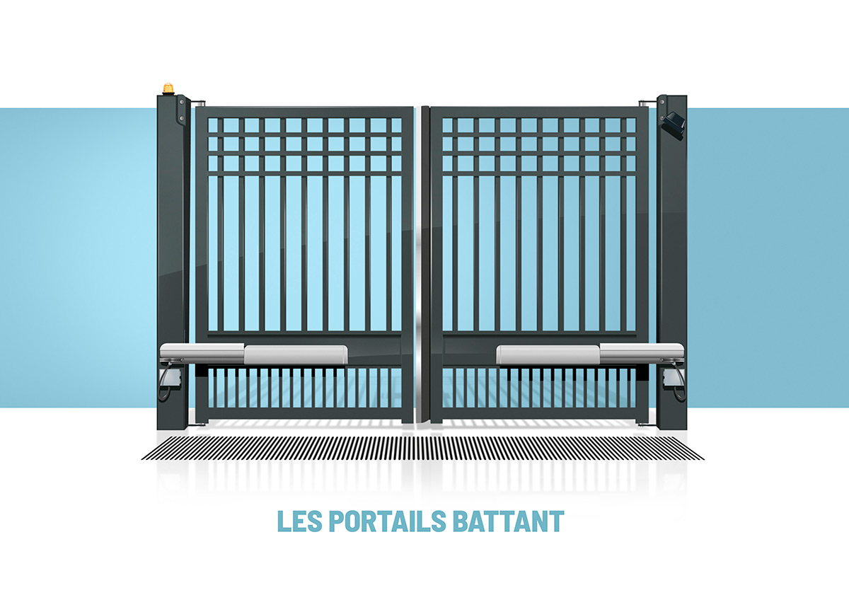 Les portails battant